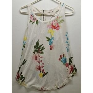 Candie's Halter Top Women's Sleeveless Size‎ M Romantic Feminine Spring Floral